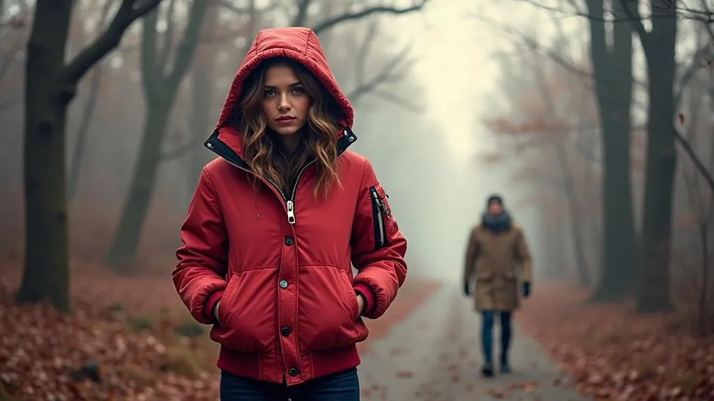 Figur-Trick: So betone ich meine Taille mit der Bomberjacke